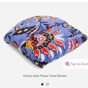 Vera Bradley Foldable Travel Blanket